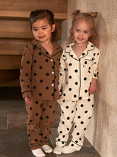 Load image into Gallery viewer, Harrie Polka Dot Pyjamas - Cream

